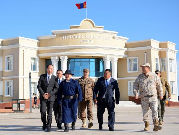 Ерөнхийлөгч Х.Баттулга Дорнод аймгийн Халхгол суманд ажиллав