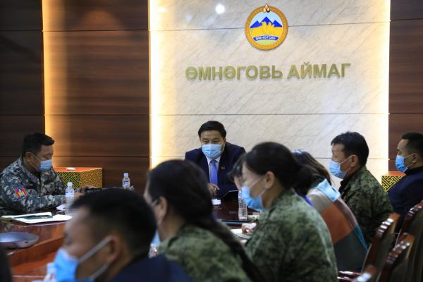 Цаг үеийн асуудлаар сумдын онцгой комисст үүрэг чиглэл өглөө