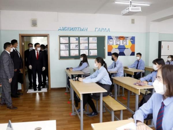 УИХ-ын дарга Г.Занданшатар Монгол-Германы хамтарсан ашигт малтмал, технологийн их сургуулийн үйл ажиллагаатай танилцлаа