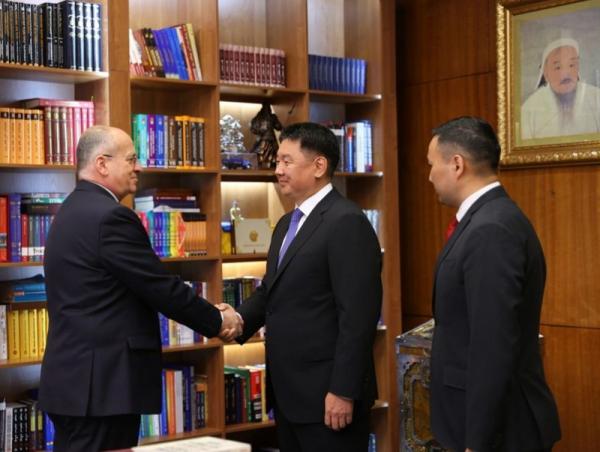 Монгол Улсын Ерөнхийлөгч У.Хүрэлсүхэд Бүгд Найрамдах Польш Улсын Гадаад хэргийн сайд бараалхав