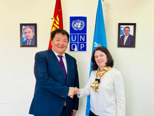 СЕХ: НҮБ-ын Хөгжлийн хөтөлбөрийн суурин төлөөлөгч Илейн Конкиевичтэй уулзлаа