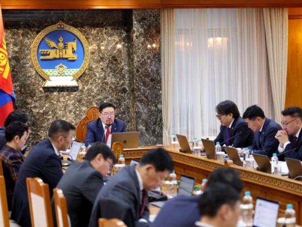 Засгийн газрын ээллжит хуралдаан боллоо