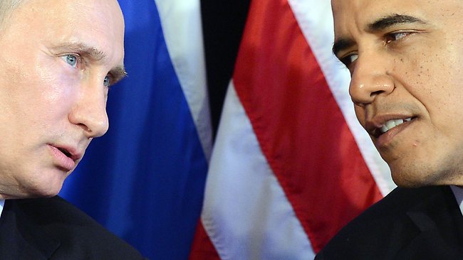 Барак Обама, Владимир Путин нар Сирийн асуудлаар санал солилцлоо