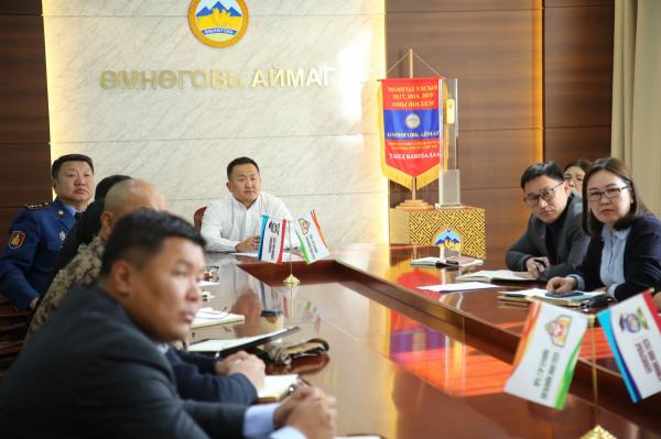 Өмнөговь аймгийн Онцгой комисс хуралдлаа