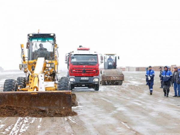 Говь-Алтай аймгийн Есөнбулаг сумын 15.6 км авто замын барилгын ажил эхэллээ
